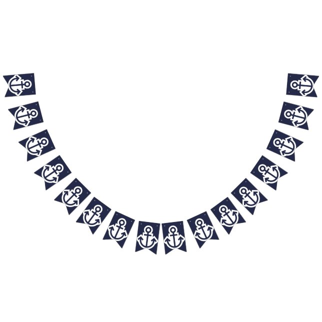 Alles verankert Seeflagge Wimpelkette (Alle)