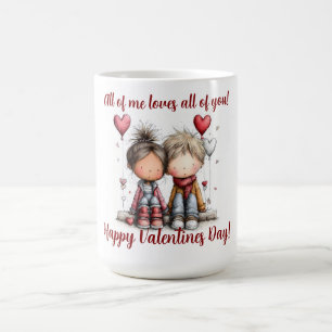 Alles von mir liebt alles an dir kaffeetasse