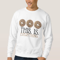 Alles, was Bagel zum Frühstück bietet, ist die Bäc