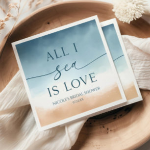Alles, was das Meer ist Liebe Ocean Beach Shore Br Serviette