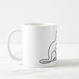 Alles was du brauchst ist eine Katze Niedliche Kat Kaffeetasse