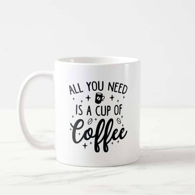 Alles, was du brauchst, ist eine Tasse Kaffee (Links)