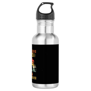 Alles was du brauchst ist Liebe Golden Retriever Edelstahlflasche