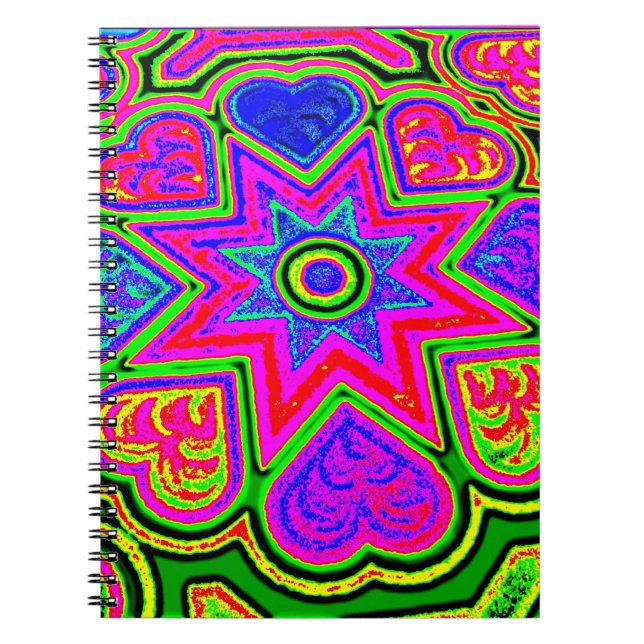 "Alles was du brauchst ist Liebe" Notebook/Journal Notizblock (Vorderseite)