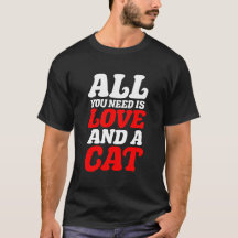 Alles, was du brauchst, ist Liebe und Katze