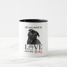 Alles, was du brauchst, ist Liebe und mein Hund –