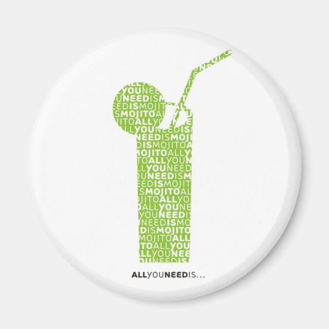 Alles, was du brauchst, ist... magnet (Vorne)