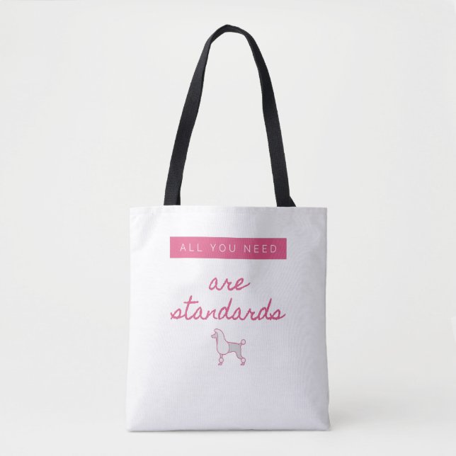 Alles, was du brauchst, sind Normen Tasche (Vorderseite)