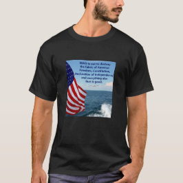 Alles, was ein guter (dunkler) T - Shirt ist