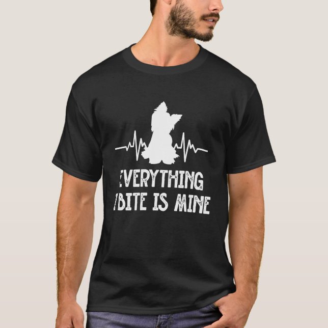 Alles, was ich beibringe, ist mein Yorkshire Terri T-Shirt (Vorderseite)