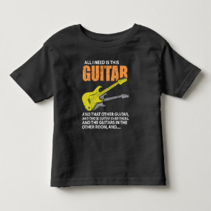 Alles, was ich brauche, ist dieser Gitarrist Kleinkind T-shirt