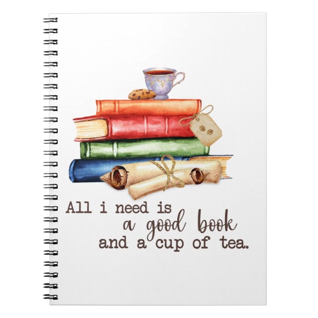 Alles, was ich brauche, ist ein gutes Buch und ein (Vorderseite)
