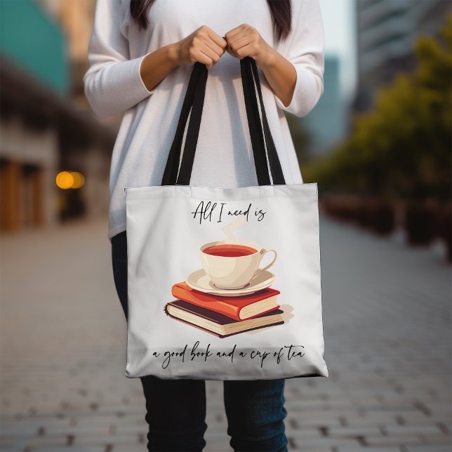 Alles, was ich brauche, ist ein gutes Buch und ein Tasche (Von Creator hochgeladen)