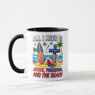 ALLES WAS ICH BRAUCHE IST JESUS TASSE