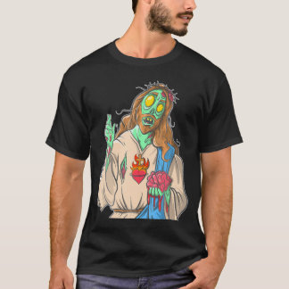 Alles, was ich brauche, ist Jesus und Pizza religi T-Shirt
