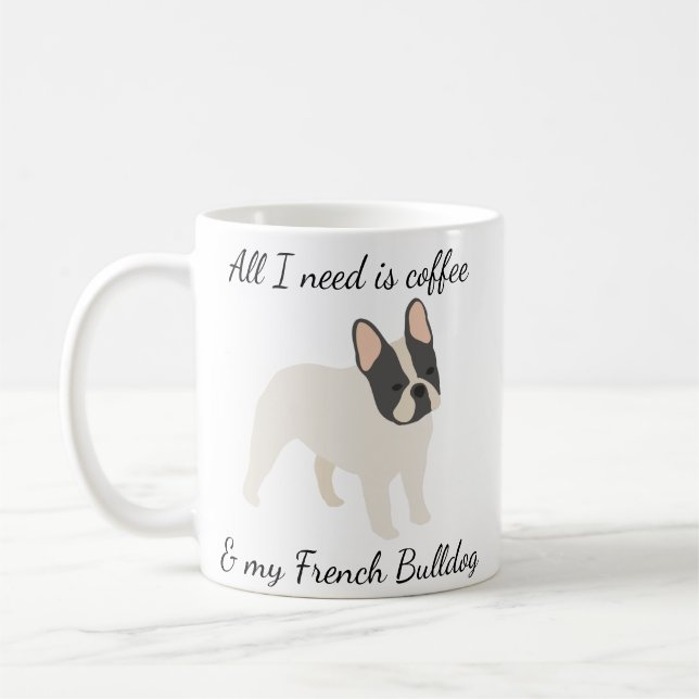 Alles, was ich brauche, ist Kaffee und mein franzö Kaffeetasse (Links)