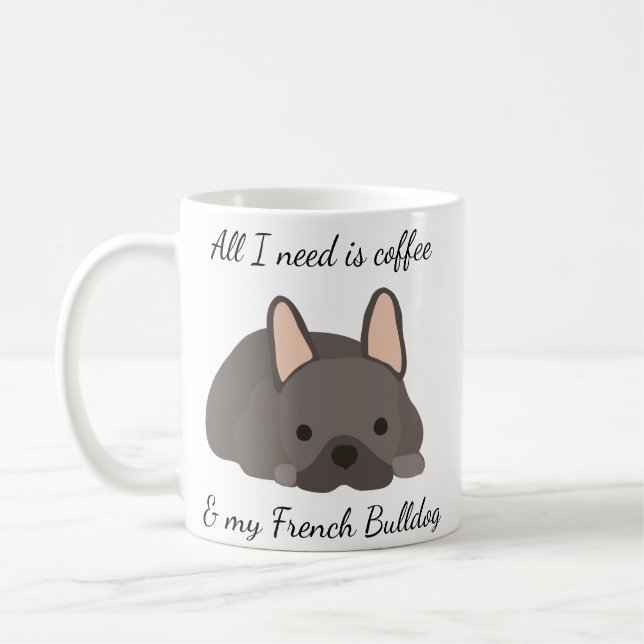 Alles, was ich brauche, ist Kaffee und mein franzö Kaffeetasse (Links)