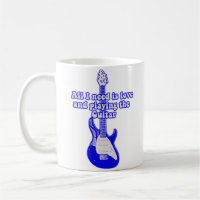 Alles was ich brauche ist Liebe und Gitarre spiele