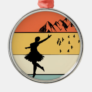Alles, was ich brauche, ist Liebe und Hochland-Tan Ornament Aus Metall