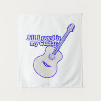 Alles, was ich brauche, ist meine Gitarre. motivie
