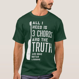 Alles, was ich brauche, sind 3 Akkorde und die Wah T-Shirt