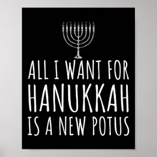 Alles, was ich für Chanukka will, ist ein neuer PO Poster