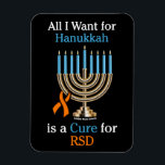 Alles, was ich für Hanukkah Gewollt habe...RSD Mag Magnet<br><div class="desc">Magnet</div>