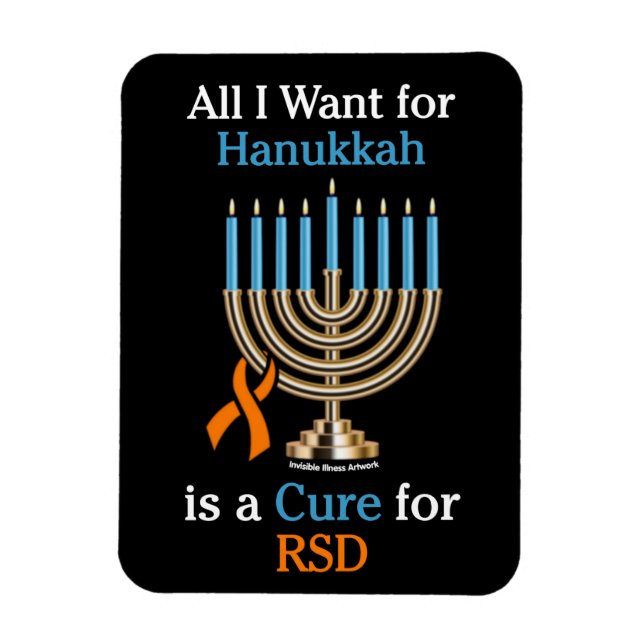 Alles, was ich für Hanukkah Gewollt habe...RSD Mag Magnet (Vertikal)