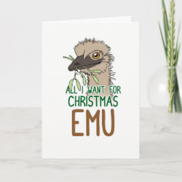 Alles, was ich für Weihnachten Emu Gewollt habe
