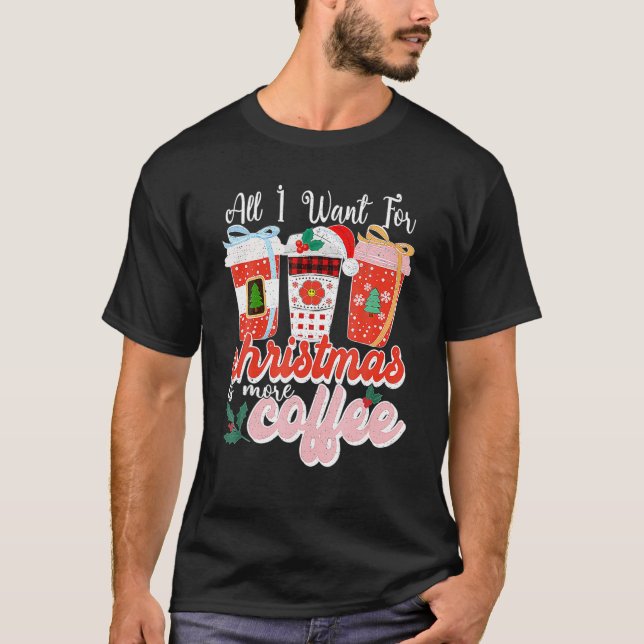 Alles, was ich für Weihnachten Gewollt, geschmackv T-Shirt (Vorderseite)