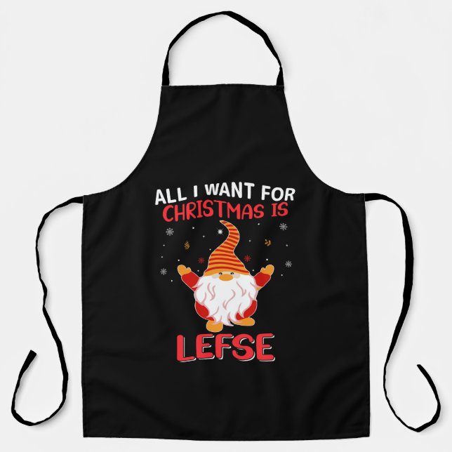 alles, was ich für Weihnachten gewollt habe, bleib Schürze (Vorderseite)