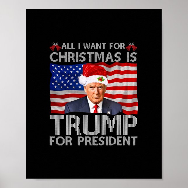 alles, was ich für Weihnachten gewollt habe, ist T Poster (Vorne)