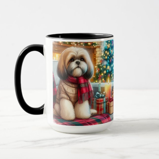 Alles, was ich für Weihnachten schih Tzu Kaffee Ta Tasse (Links)