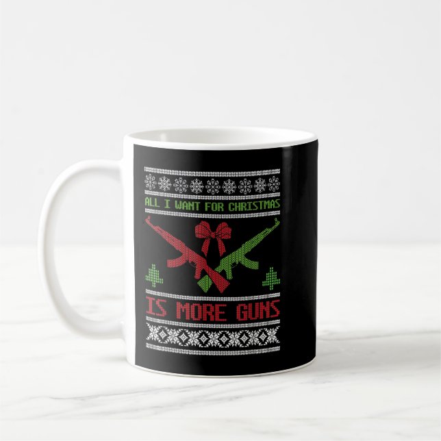 Alles, was ich Gewollt habe, ist Gewehre Uganda We Kaffeetasse (Links)