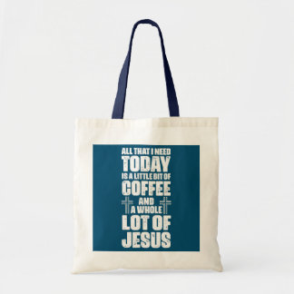 Alles, was ich heute brauche, ist Kaffee und eine  Tragetasche