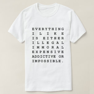 Alles, was ich mag T-Shirt