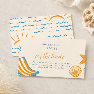 Alles, was ich sehe, ist Liebe Coastal Bold Beach  Begleitkarte