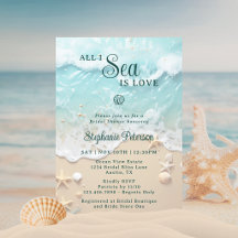 Alles was ich sehe ist Liebe Ozeanwellen Strand Br