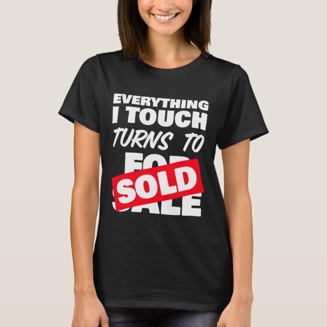 Alles, was ich Touch verkaufe T-Shirt (Vorderseite)