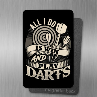 Alles, was ich tue, ist, Darts zu gewinnen und wie Magnet