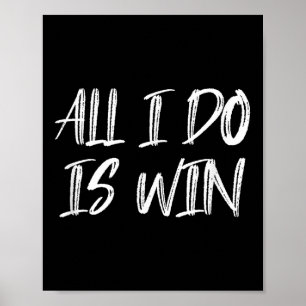 Alles, was ich tue, ist Motivierend Gym Fitness Wo Poster