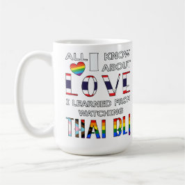 Alles, was ich über die Liebe weiß, die ich durch  Kaffeetasse