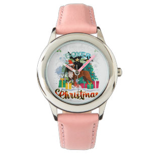 Alles, was ich Wollte ein Boxer Weihnachten frohe Armbanduhr