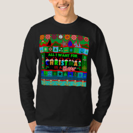 Alles, was ich Wollte, ist ein Weihnachtsboot T-Shirt
