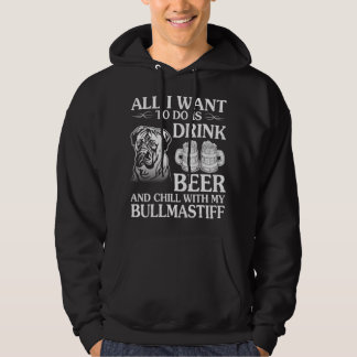 Alles, was ich Wollte, ist, mit meinem Bull Bier-K Hoodie