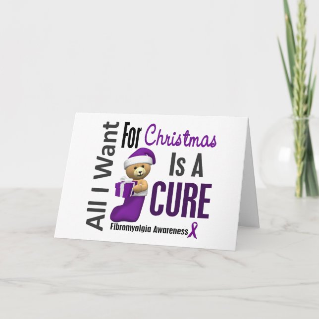 Alles, was ich zu Weihnachten Fibromyalgie Gewollt (Vorderseite)