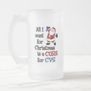 Alles, was ich zu Weihnachten Gewollt habe...CVS Mattglas Bierglas