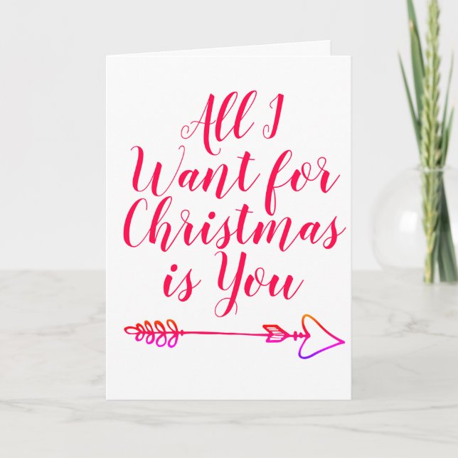 Alles, was ich zu Weihnachten gewollt habe, ist, d (Vorderseite)