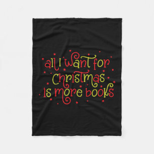 Alles, was ich zu Weihnachten Gewollt habe, ist da Fleecedecke
