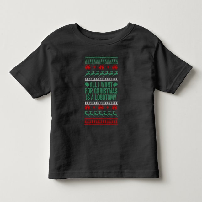 Alles, was ich zu Weihnachten Gewollt habe, ist de Kleinkind T-shirt (Vorderseite)
